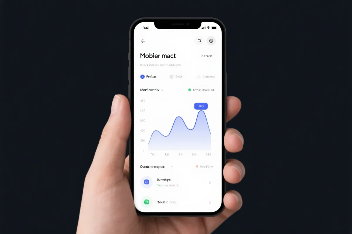 移动端数据看板